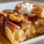 Bananas Foster Baked French
