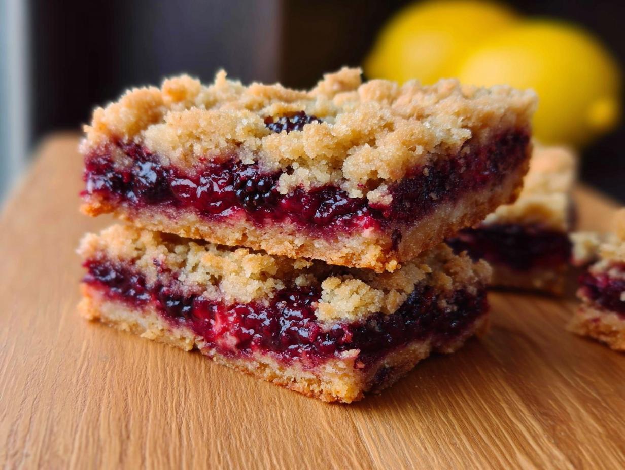 Blackberry Crumb Bars: 1 Easy Summer Treat - Blackberry Crumb Bars - main visual representation