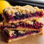 Blackberry Crumb Bars