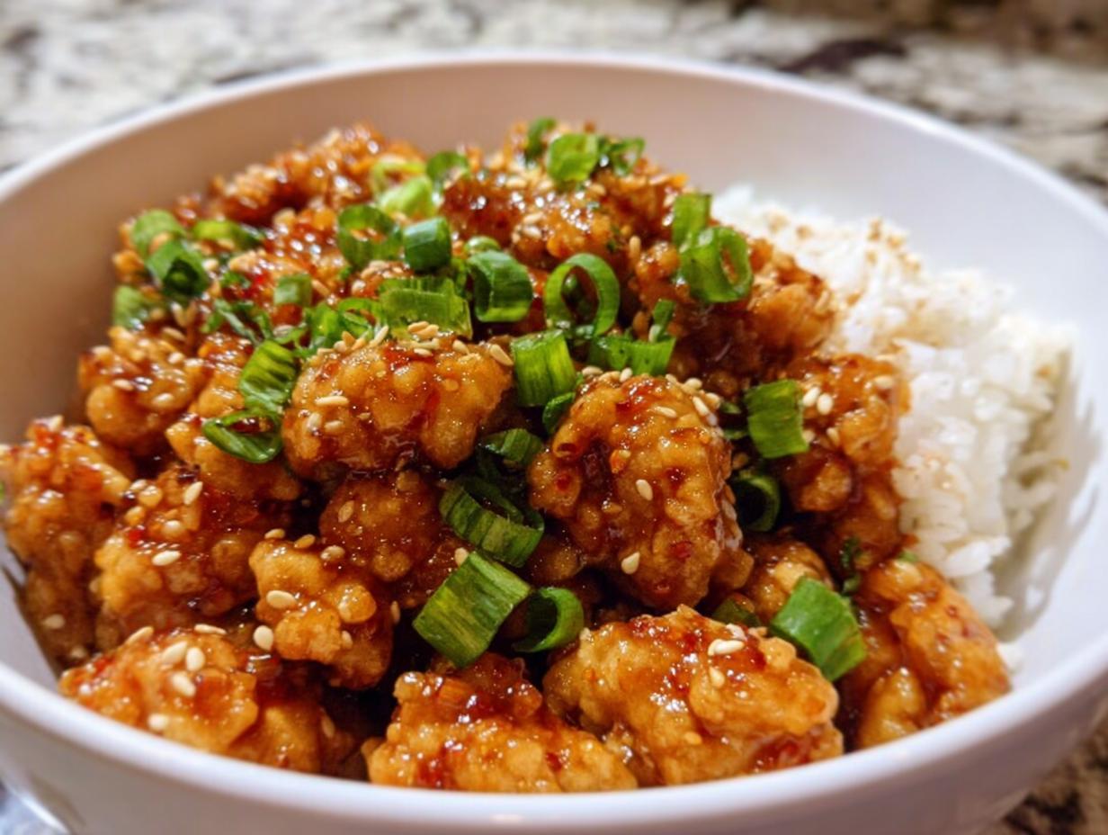 Ground Orange Chicken