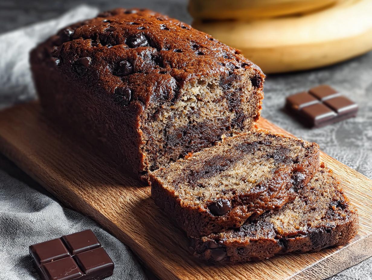 Moist Decadent Dairy Free: Amazing Chocolate Banana Bread - Moist Decadent Dairy Free - additional detail