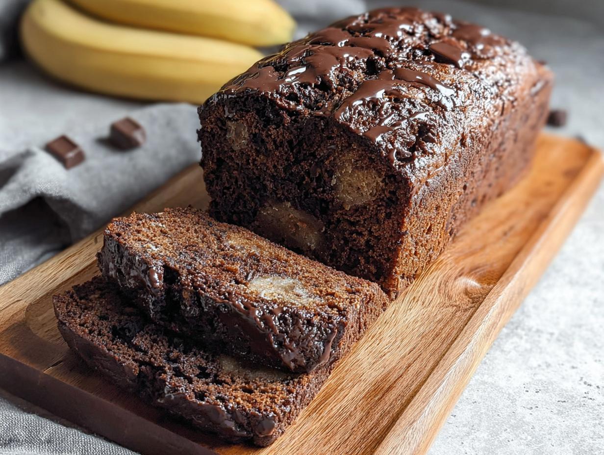 Moist Decadent Dairy Free: Amazing Chocolate Banana Bread - Moist Decadent Dairy Free - additional detail