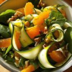 Ribbon Salad Orange Vinaigrette