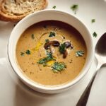 Silky Chestnut Mushroom Soup