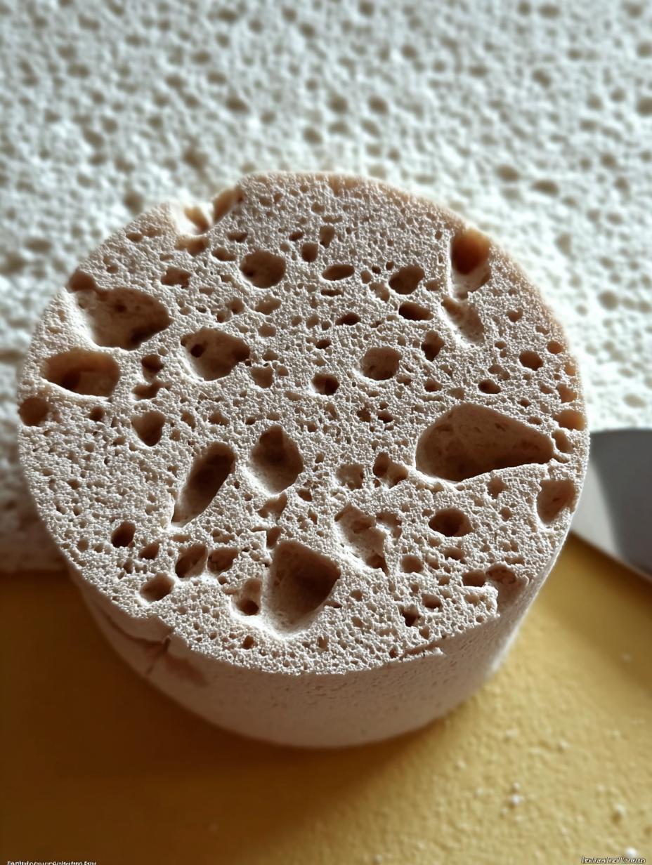 Polvoron: 1 Awful Mistake to Avoid! 19 Close-up of a perfectly molded Polvoron cookie, showing its crumbly texture and golden-brown hue, a delightful Filipino shortbread treat.