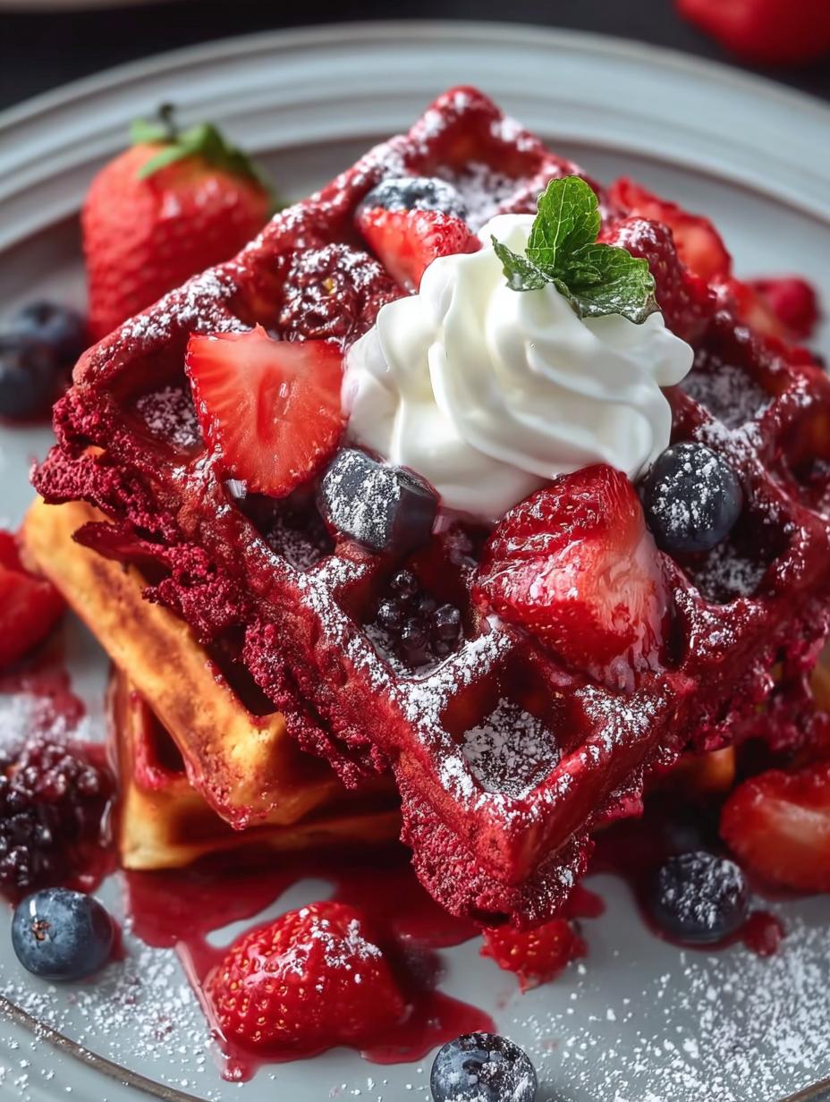 Delicious Beetroot Waffles: 5 Reasons to Try Today - Beetroot Waffles - main visual representation