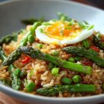 Asparagus Ginger Fried Rice