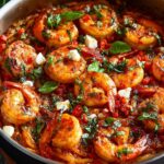 One Pot Harissa Shrimp