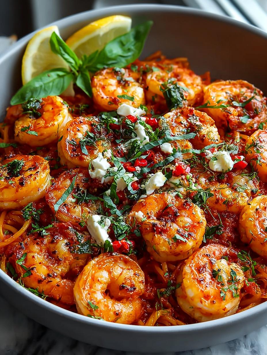 One Pot Harissa Shrimp: 30-Minute Spicy Delight - One Pot Harissa Shrimp - additional detail