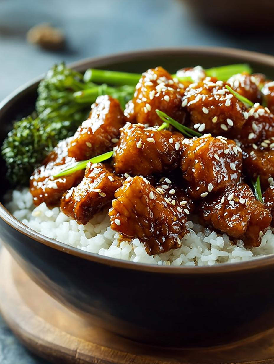 Slow Cooker Honey Sesame