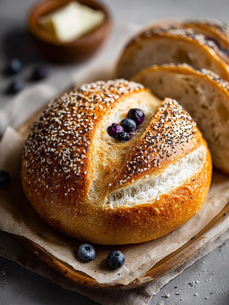 Home 9 Blueberry Lemon Sourdough Bread
