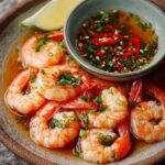 Chinese Boiled Shrimp with