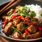 Chinese Satay Chicken Stir