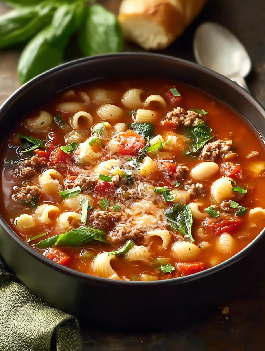 Pasta Fagioli Soup