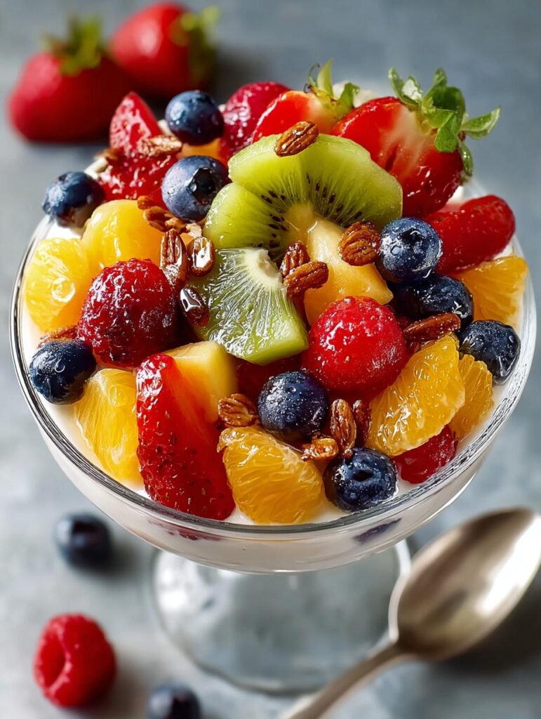 Breakfast Fruit Salad with