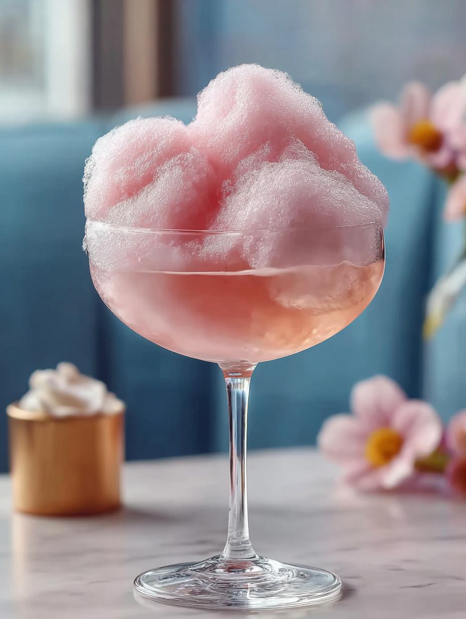 Candy Floss Fizz: 5 Steps to a Sparkling Delight - Candy Floss Fizz - additional detail