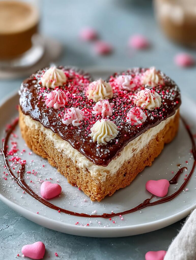 Home 19 Heart Shaped Cookie Cake