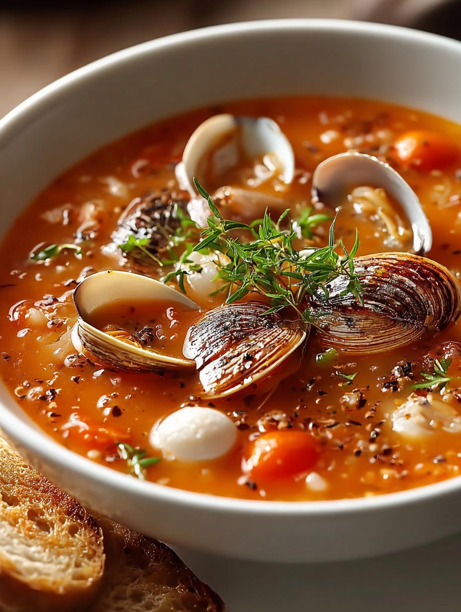 Savory Manhattan Clam Chowder Tomato for Cozy Nights - Manhattan Clam Chowder Tomato - main visual representation