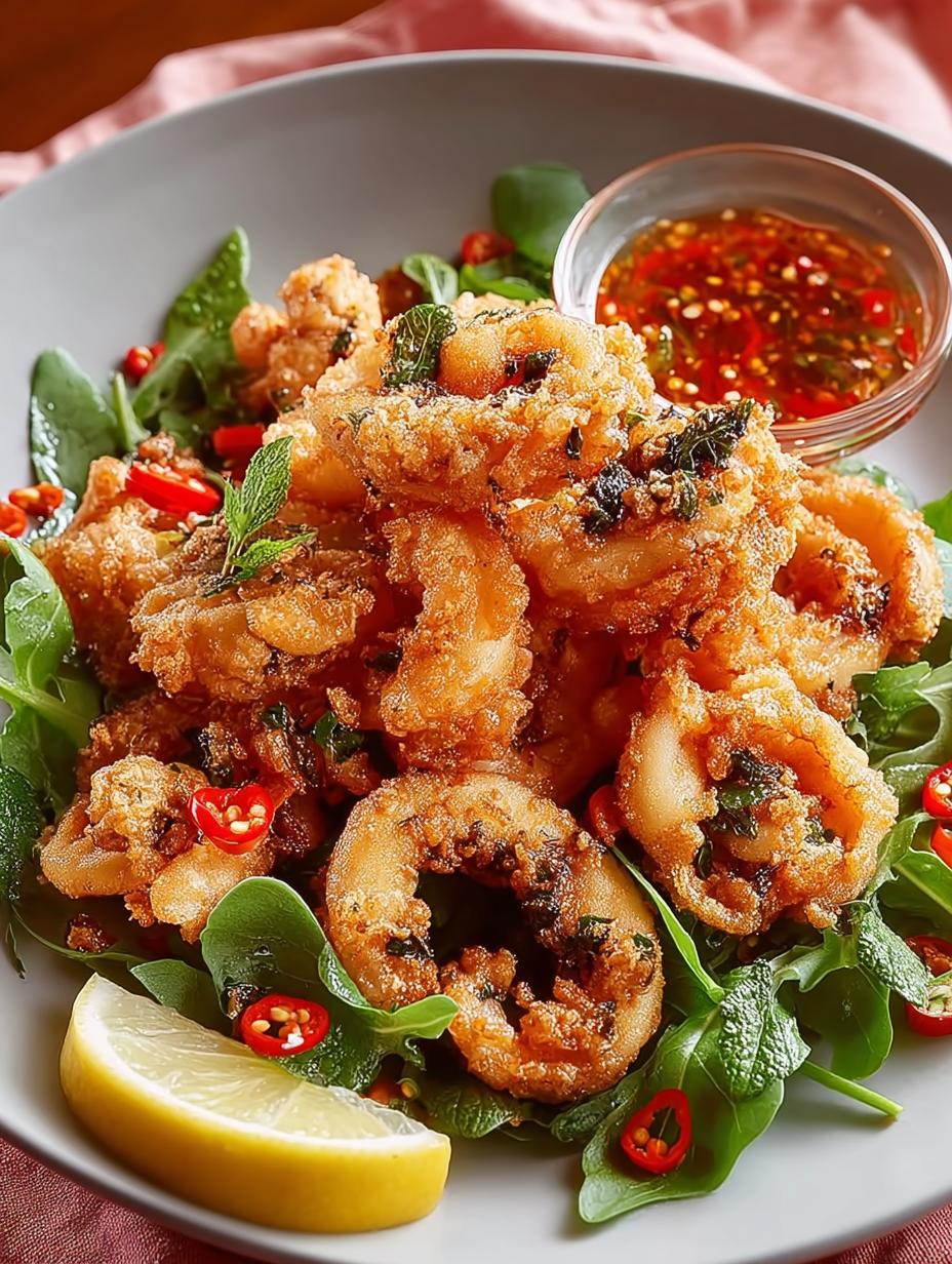 Mushroom Calamari with Spicy Marinara: A Vegan Delight - Mushroom Calamari with Spicy - additional detail