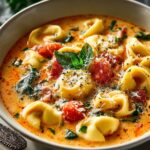 Pot Creamy Tortellini Soup
