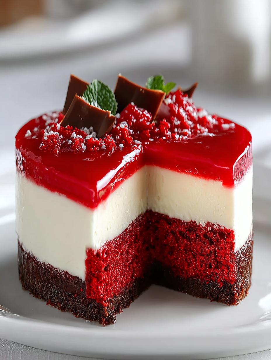 Home 4 Red Velvet Cheesecake